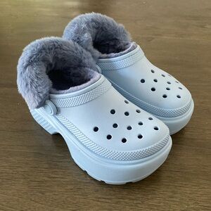 Stomp Platform Lined Crocs